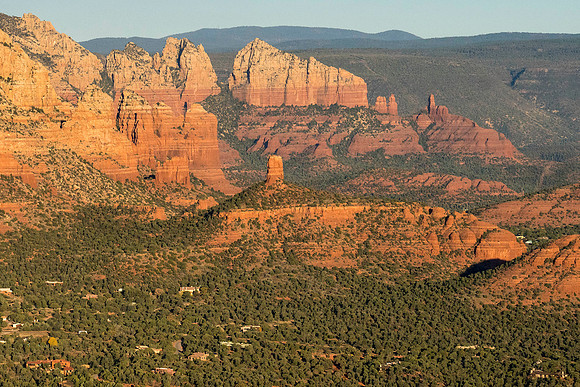 Sedona, AZ Aerial View