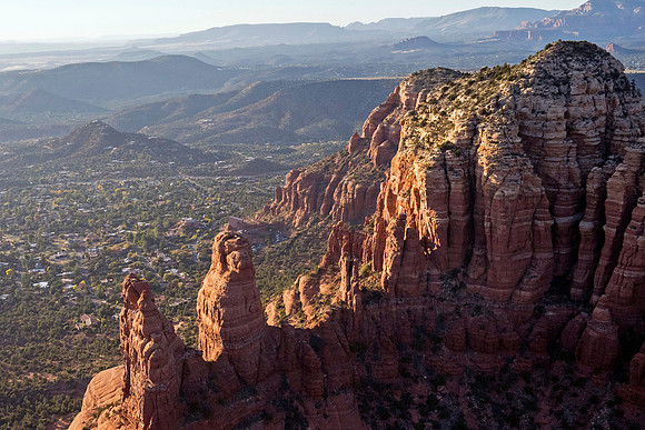 Sedona, AZ Aerial View