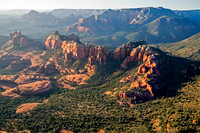 Sedona, AZ Aerial View