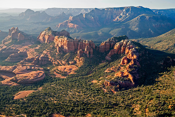 Sedona, AZ Aerial View