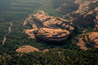 Sedona, AZ Aerial View