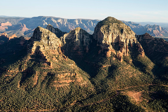 Sedona, AZ Aerial View