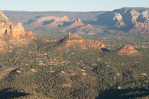 Sedona, AZ Aerial View